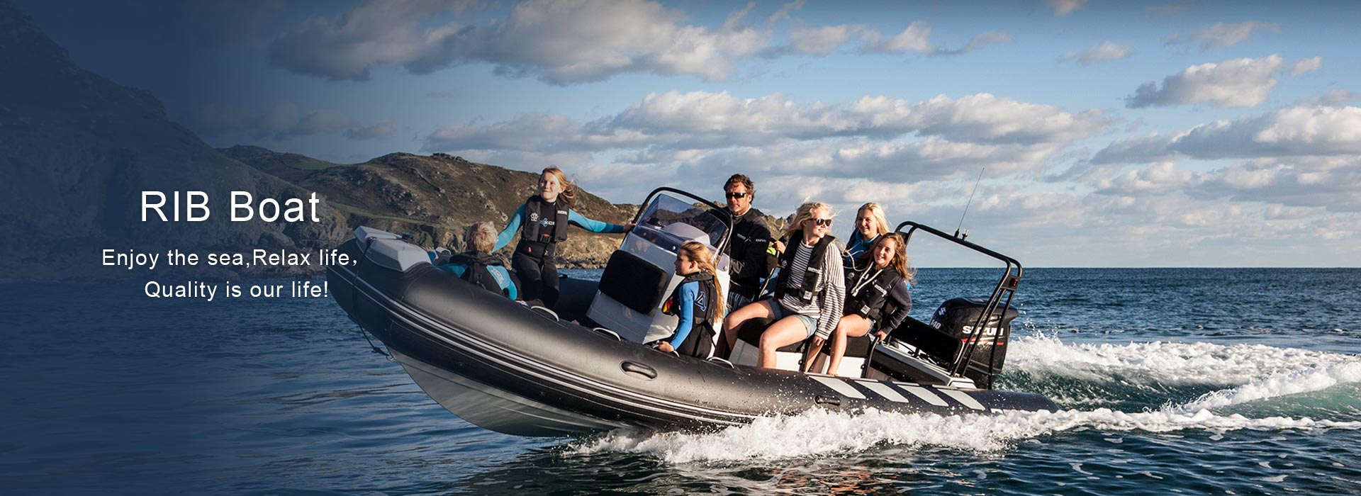 Premium Rigid Inflatable Boat - Ideal for Family Sea Adventures