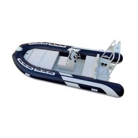 Sport 16ft Rhib480 Semi-Rigid Aluminum Hull Hypalon/PVC Aluminum rib inflatable boat pooton boat for sale