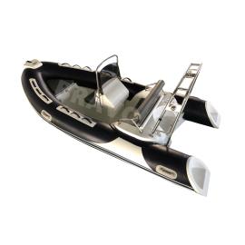 14ft RIB 430 Rowing Hypalon/PVC Aluminum Hull RIB Inflatable Boat For Sale