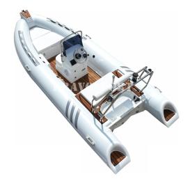 Sport Rib480 16ft Semi-Rigid Fiberglass  Hull Hypalon/PVC rib inflatable boat Speed boat for sale