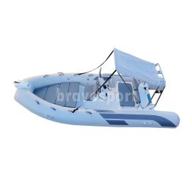 China rib 8people Fiberglass Speed fishing Inflatable Boat