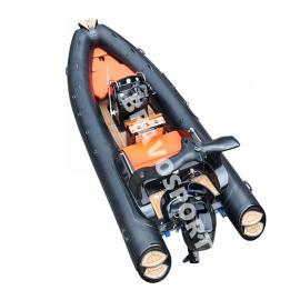 20ft rigid inflatable yate barco de lujo center console fiberglass boat 580 for sale