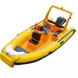 China 6.0m PVC Inflatable Fiberglass Hull Yacht for sale