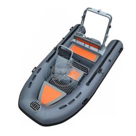 HOT SALE 12ft Aluminum Deep V Hull RIB 360 Hypalon/PVC Rigid Inflatable Boats