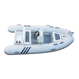 CE Certified Sport 12ft SP360 Aluminum Hull Hypalon/PVC Rigid Inflatable Boat With Sunshade