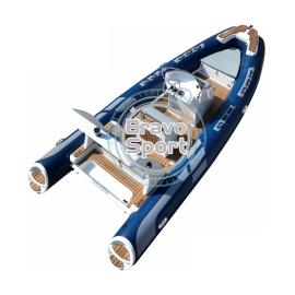 High-Quality 580 RIB Boat with Hypalon Fabric - Reliable Rigid Inflatable Boat